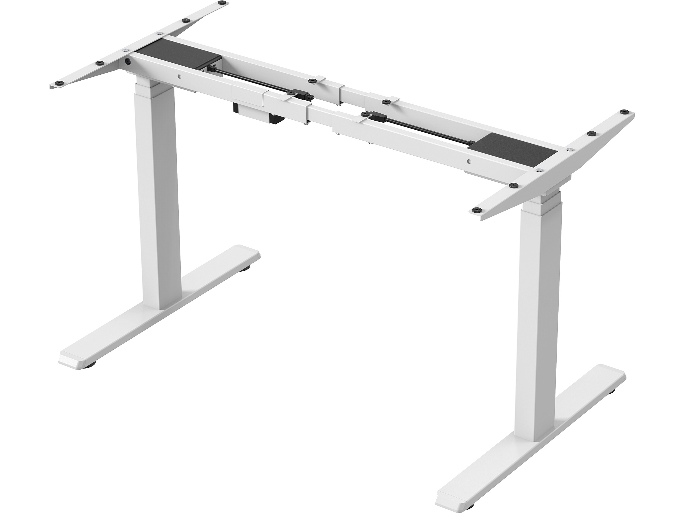 iiglo Elektrisk understell med minnefunksjon (hvit) Understell/bordben