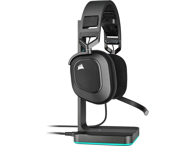 Corsair HS80 RGB Gaming Headset (carbon) -B-Grade Demo headset