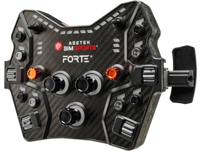 Asetek Forte GT Button Box (sort, aluminium) Ratt & pedaler