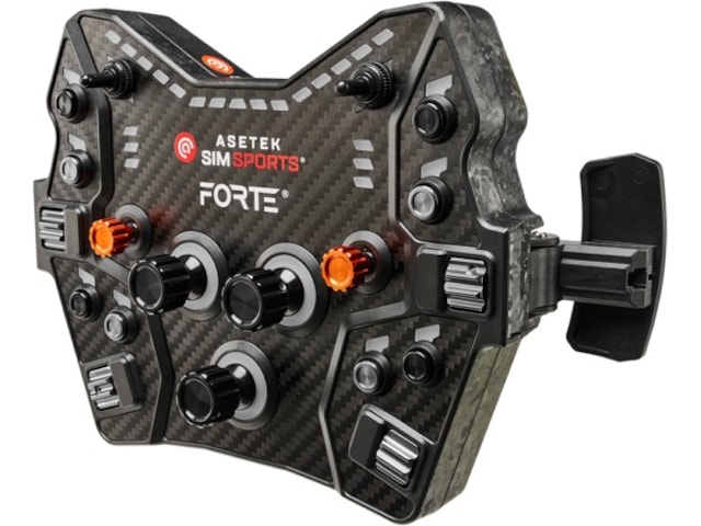 Asetek Forte GT Button Box (sort, aluminium) Ratt & pedaler