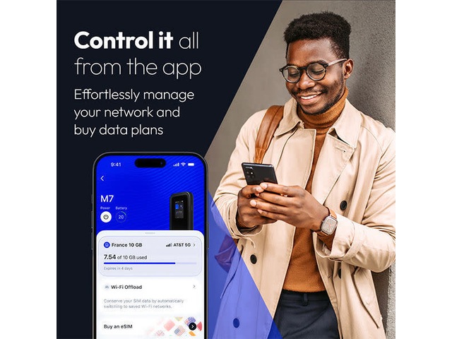 Netgear Nighthawk MH7150 5G mobilruter Mobilt bredbånd