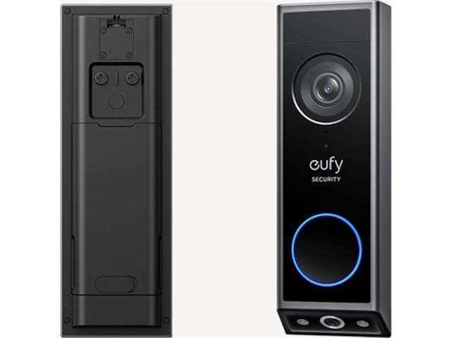 Eufy E340 videoringeklokke med Edge HomeBase Mini Ringeklokker