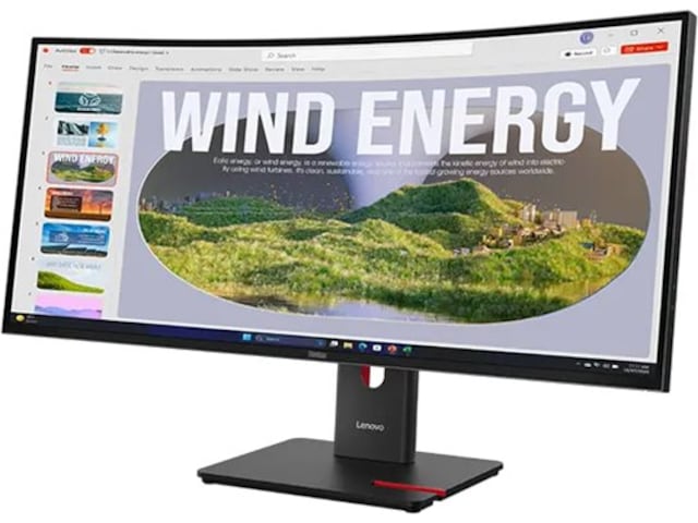 Lenovo 34" skjerm ThinkVision T34WD-40 Skjermer