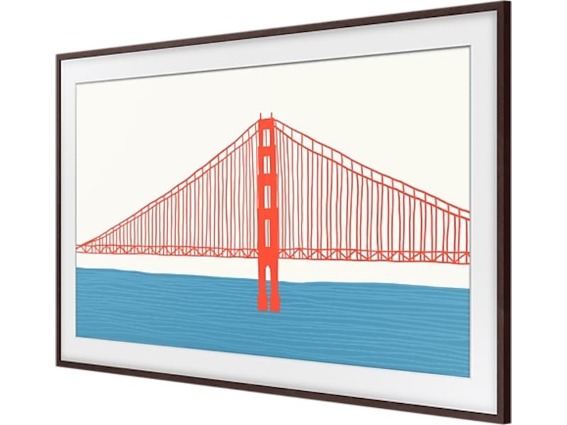 Samsung 50" ramme til The Frame (2021-2025, brun) TV-ramme & tilbehør