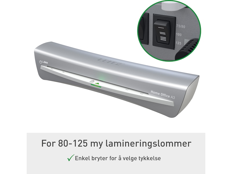 Leitz Lamineringsmaskin iLAM HOME Office A3 Lamineringsmaskiner