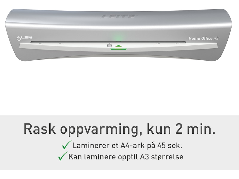 Leitz Lamineringsmaskin iLAM HOME Office A3 Lamineringsmaskiner