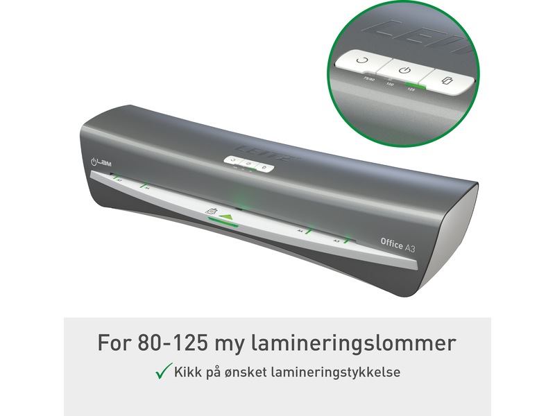 Leitz Lamineringsmaskin iLAM Office A3 Lamineringsmaskiner