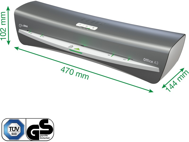 Leitz Lamineringsmaskin iLAM Office A3 Lamineringsmaskiner