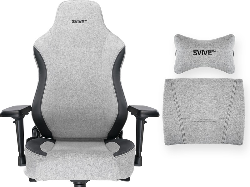 Svive Gemini Gamingstol (lys grå) Gamingstoler