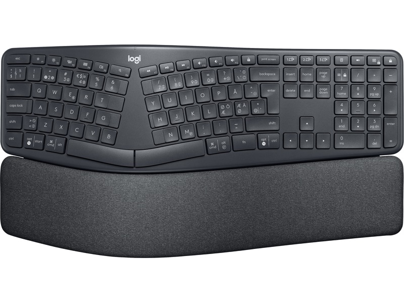 Logitech ERGO K860 Trådløs Tastatur Tastatur