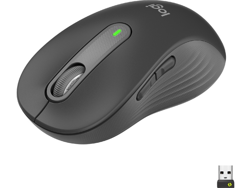 Logitech Signature M650 Large trådløs mus Grafittgrå Mus