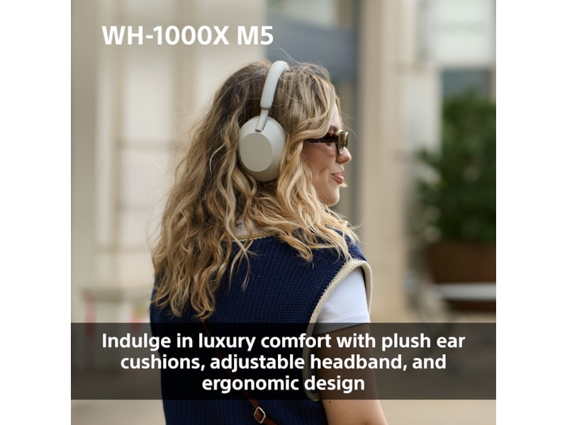 Sony WH-1000XM5 trådløse hodetelefoner, Over-Ear  (sort) Hodetelefoner