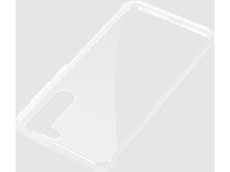 iiglo Galaxy S23+ Silikondeksel (gjennomsiktig) Deksel til mobiltelefon