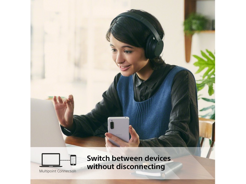 Sony WH-CH720N støydempende trådløse hodetelefoner, Over-Ear (sort) Hodetelefoner