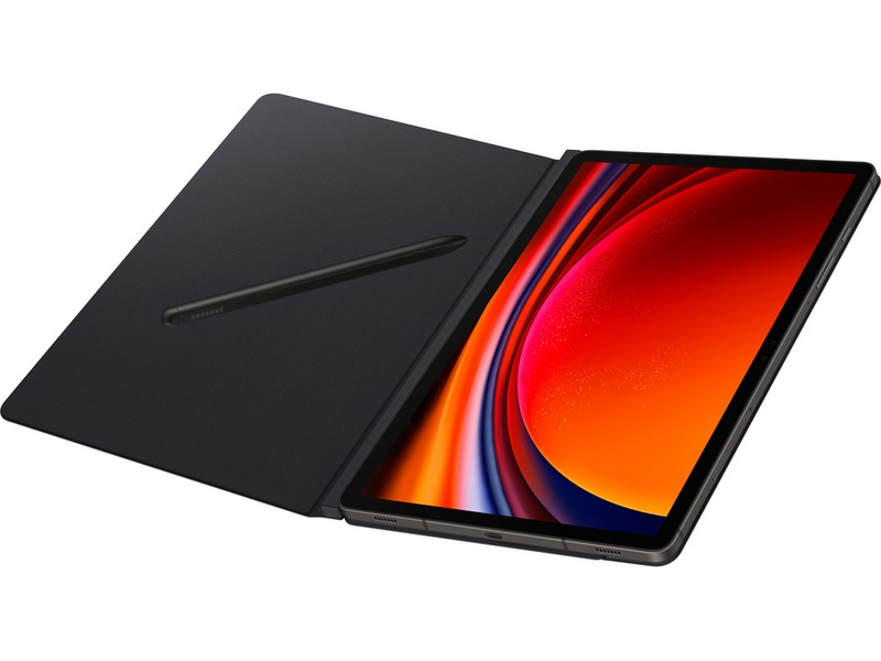 Samsung Smart Book Cover Tab S10 Lite/FE og S9/FE (sort) Deksel til nettbrett