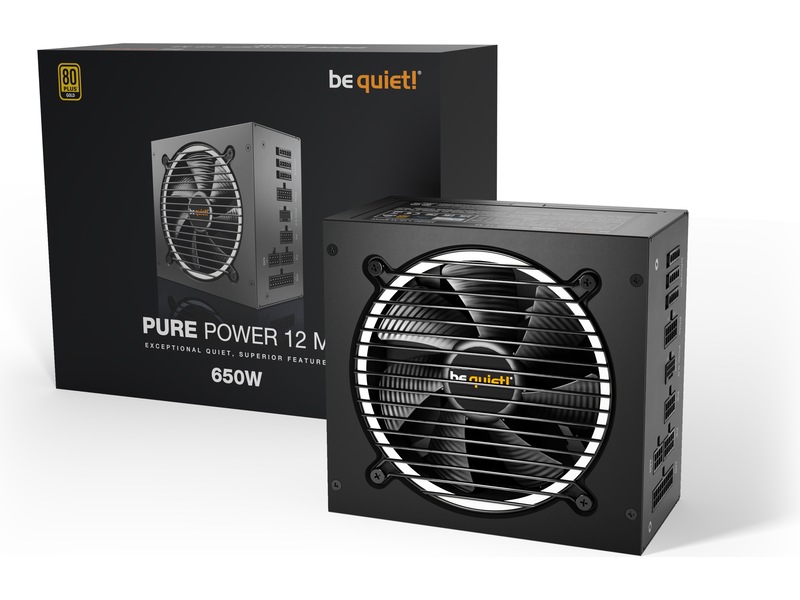be quiet! PURE POWER 12 M | 650W Enheter