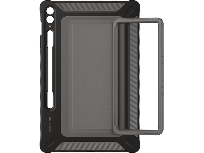Samsung Galaxy Tab S9 FE+ Outdoor Cover (sort/grå) Deksel til nettbrett