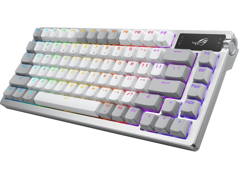 ASUS ROG Azoth Trådløs DIY Gamingtastatur (hvit) Gamingtastatur