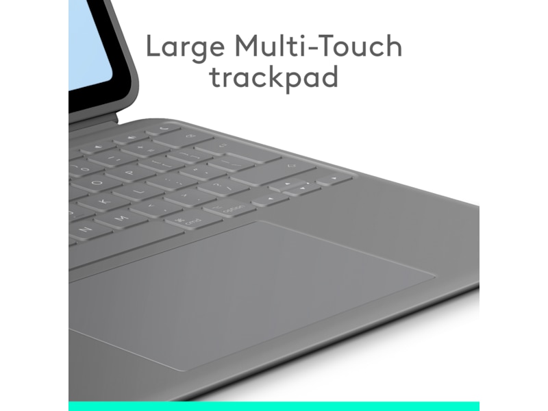 Logitech iPad Air 13" Combo Touch tastaturdeksel (oxford grey) Tastatur og stylus