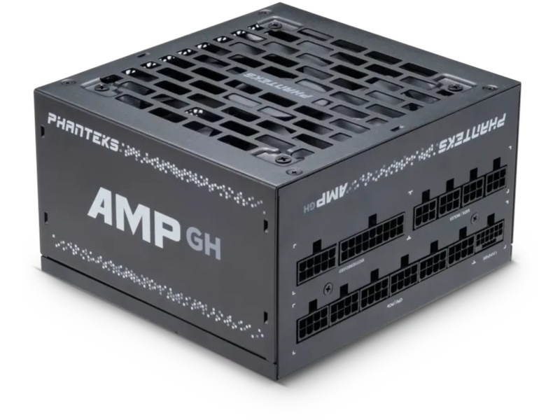 Phanteks AMP GH 850W Gold PSU (sort) Enheter