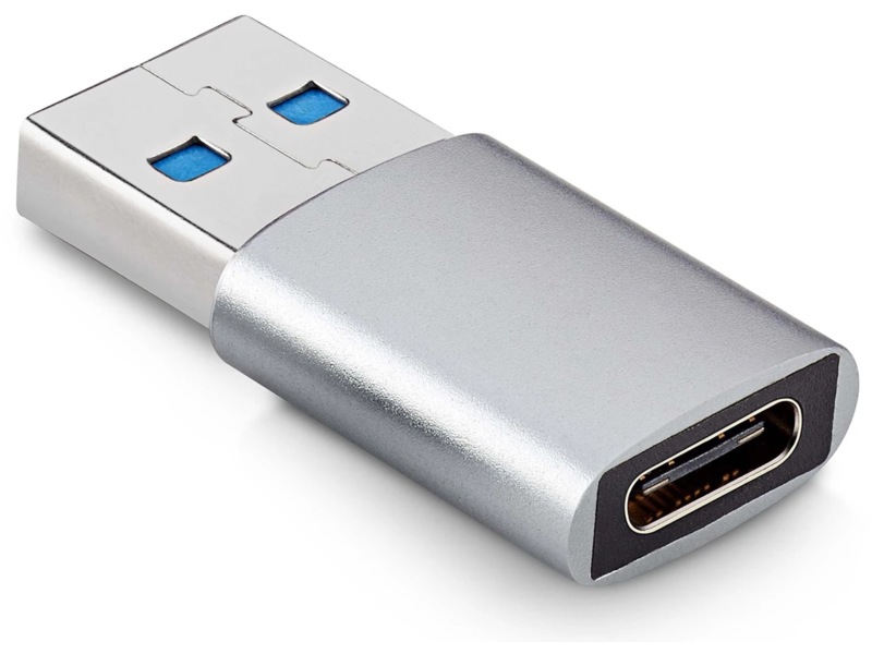 Andersson USB-A til USB-C adapter (sølv) Kabeladaptere & overganger