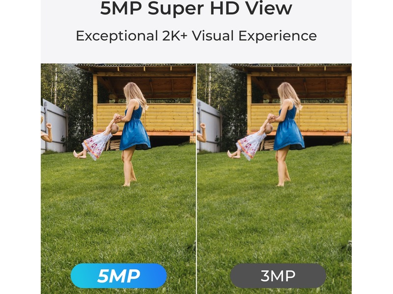 Reolink Argus 3 Pro Smart 2K trådløs utendørs overvåkningskamera Overvåkningskameraer