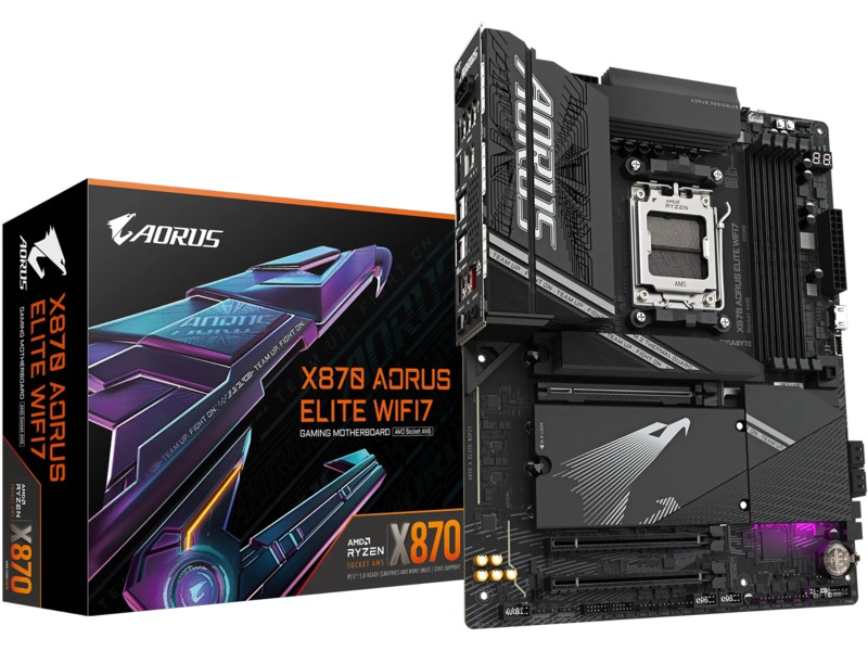 GIGABYTE X870 AORUS ELITE Hovedkort AMD Socket