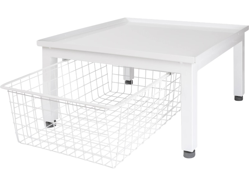 Nordic Quality basehøyde for vaskemaskin/tørketrommel med kurv Tilbehør til vaskemaskin og tørketrommel