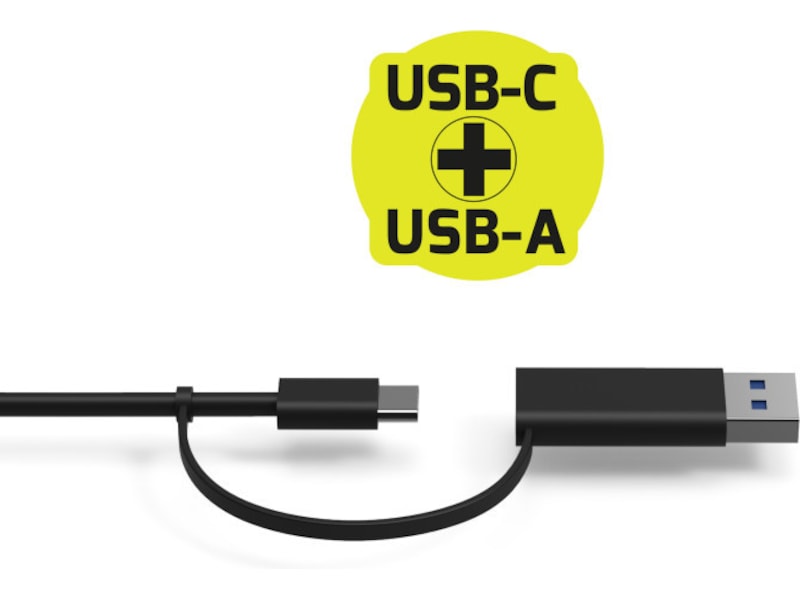 Port Design Universal Office Docking Station 2 x 2K Dockingstasjon & USB-HUB