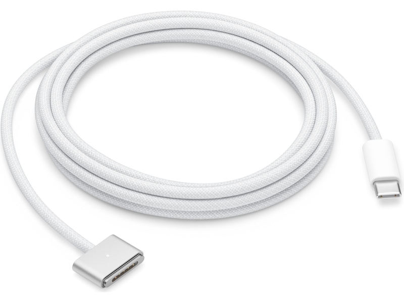 Apple USB-C til MagSafe 3-kabel 2m (sølv) Batteri og lader