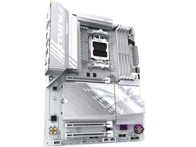 Gigabyte B850 AORUS ELITE WF7 ICE Hovedkort AMD Socket