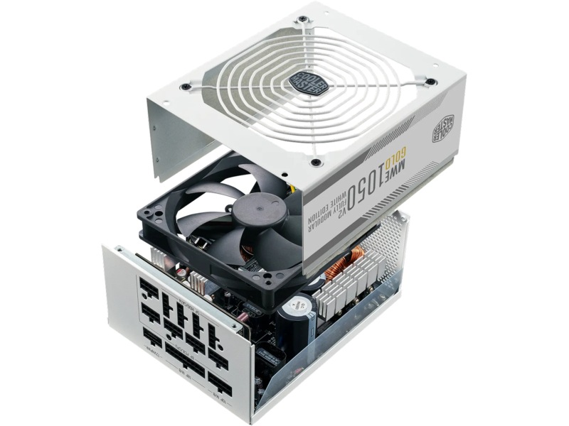 Cooler Master MWE Gold 1050 V2 PSU (hvit) Enheter