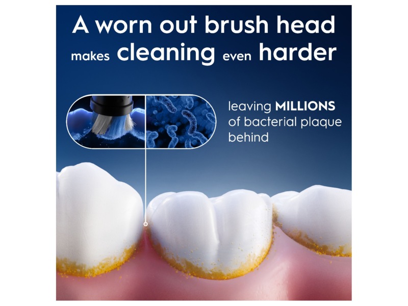 Oral-B iO Ultimate Clean børstehoder 6 stk (hvit) Tannbørstehoder