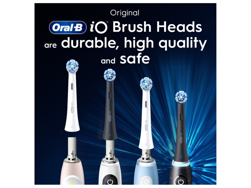 Oral-B iO Ultimate Clean børstehoder 6 stk (hvit) Tannbørstehoder