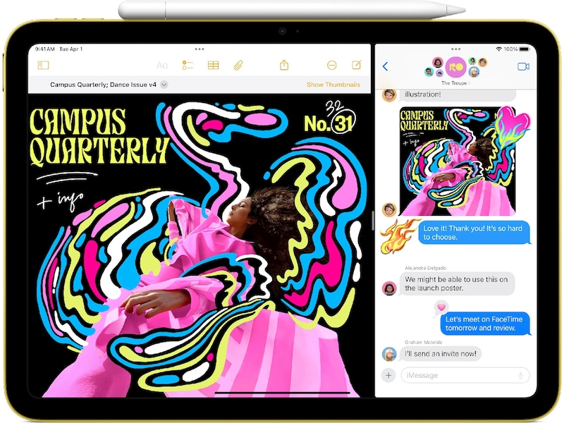 iPad 11" (2025) 128GB WiFi (rosa) Nettbrett / iPad