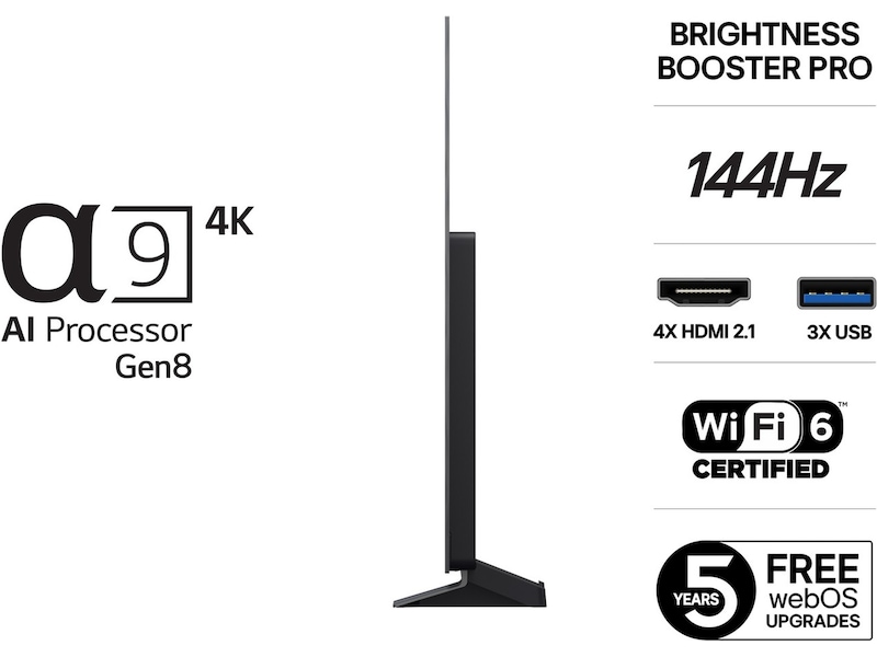 LG 65" C5 AI 4K OLED Smart-TV (2025) 60 - 69 tommer TV