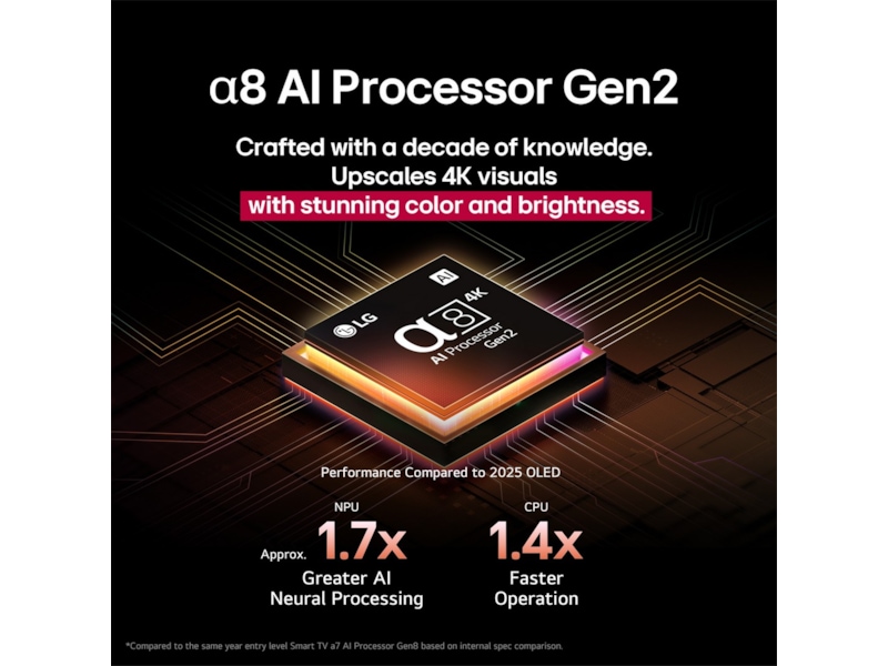 LG 65" B5 AI 4K OLED Smart TV (2025) 60 - 69 tommer TV