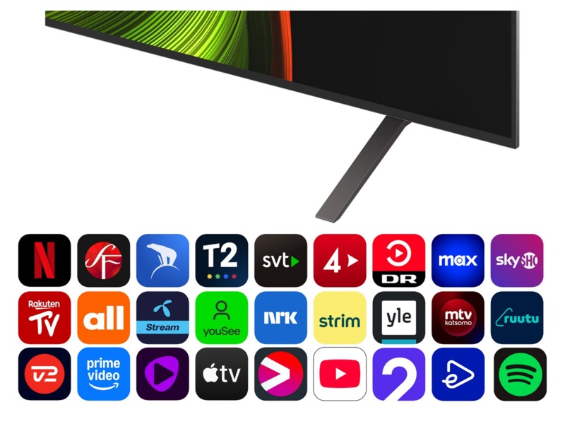 LG 77" B5 AI 4K OLED Smart TV (2025) 70 - 79 tommer TV