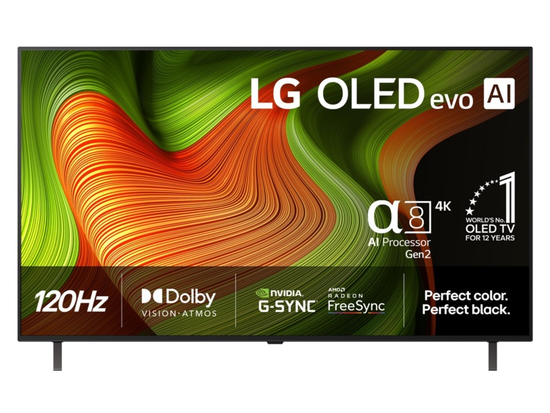 LG 55" B5 AI 4K OLED Smart TV (2025) 50 - 59 tommer TV
