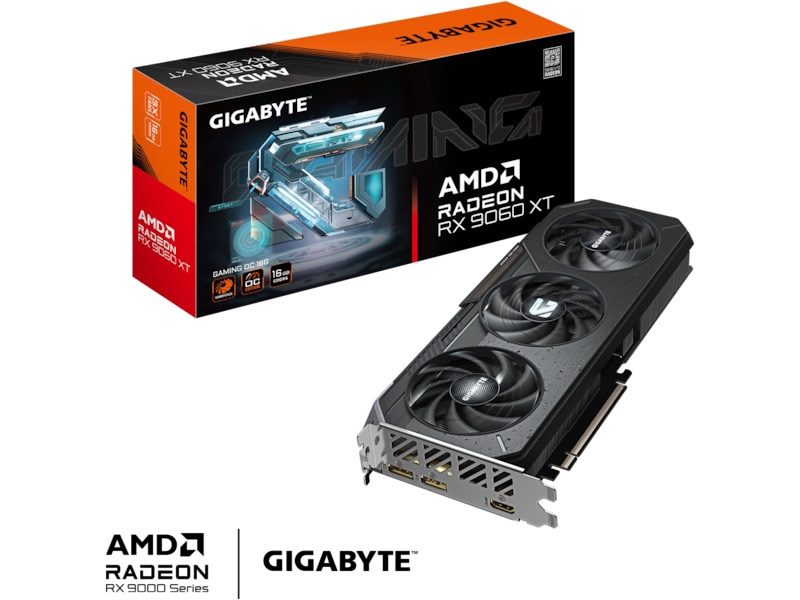 Gigabyte Radeon RX 9060 XT Gaming OC Skjermkort