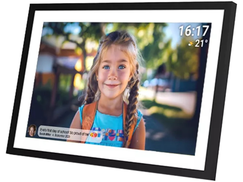 Denver PFF-1516 15,6" digital fotoramme (sort/hvit) TV-ramme & tilbehør