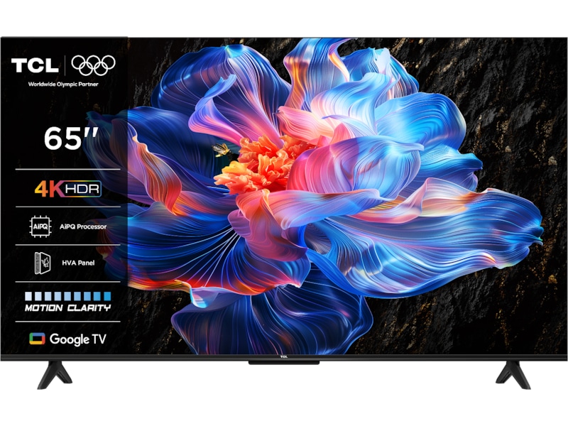 TCL 65" V6C 4K LED Google TV 60 - 69 tommer TV