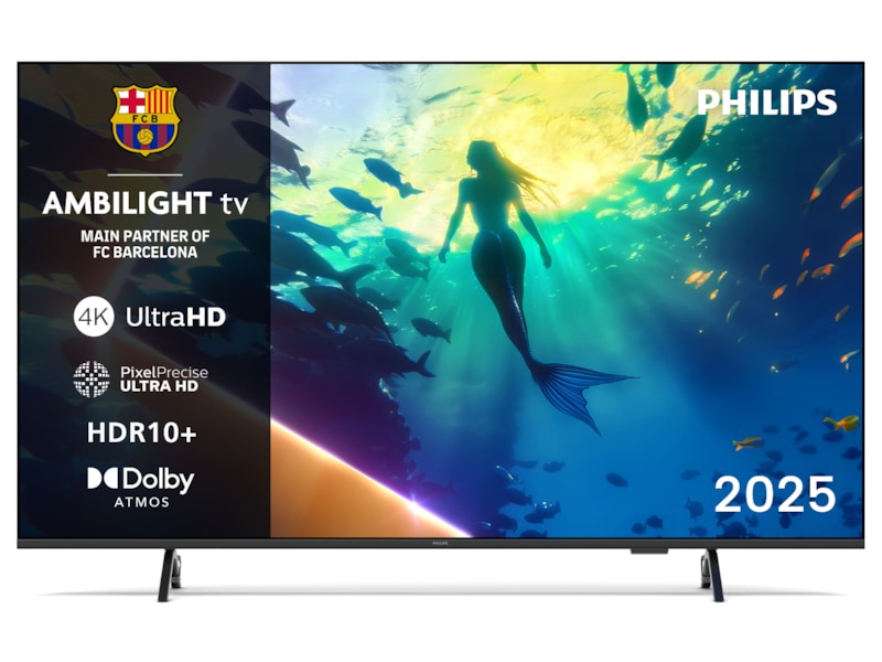 Philips 55" PUS8000/12 4K LED Smart Ambilight TV (2025) 50 - 59 tommer TV