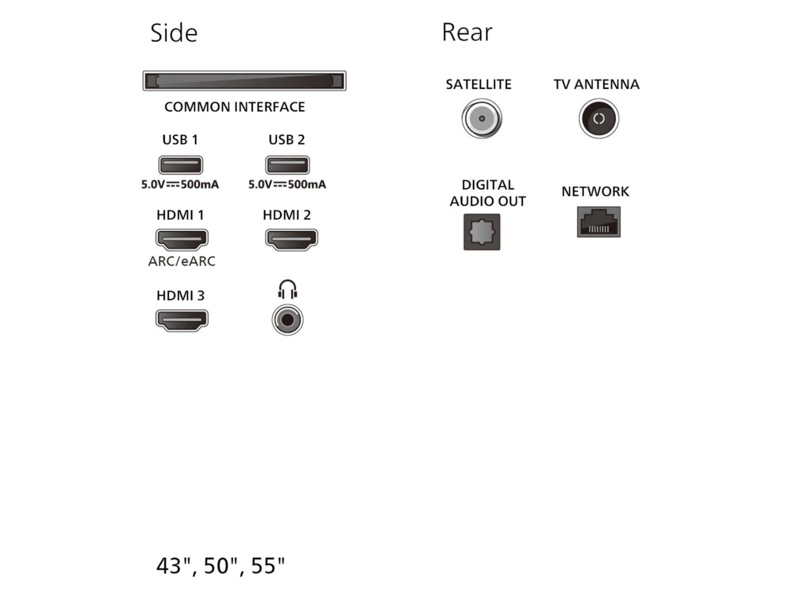 Philips 50" PUS8000/12 4K LED Smart Ambilight TV (2025) 50 - 59 tommer TV
