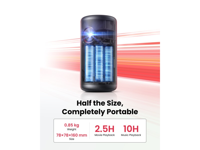 Anker Nebula Capsule 3 DLP Projektor (sort) Projektorer