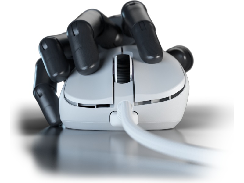 Pulsar Xlite Medium Gamingmus (hvit) Gamingmus