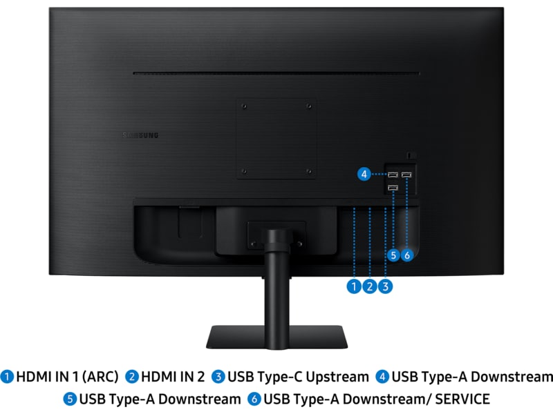 Samsung 32" smart skjerm 32FM702 Skjermer