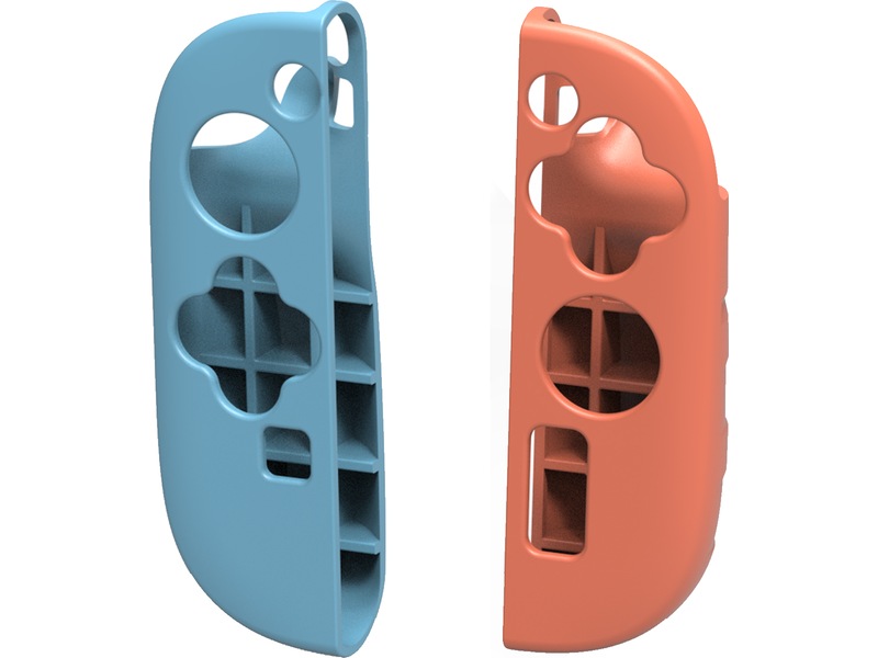 Gaminja Nintendo Switch 2 Joy-Con 2 Silikongrep (blå/oransje) Tilbehør