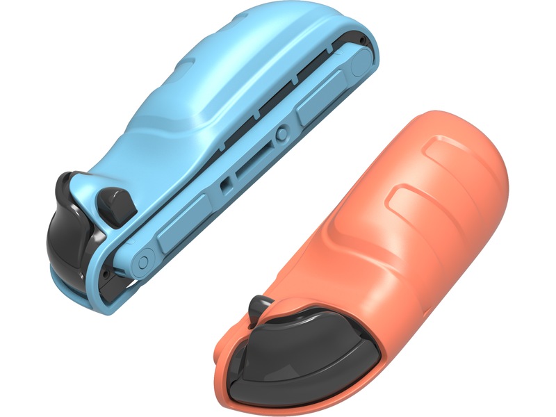 Gaminja Nintendo Switch 2 Joy-Con 2 Silikongrep (blå/oransje) Tilbehør