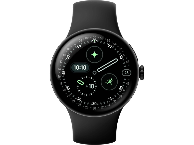 Google Pixel Watch 4 45mm LTE (sort) Smartklokker